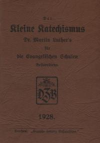  Kleiner Katechismus für die ev.-luth. Schulen