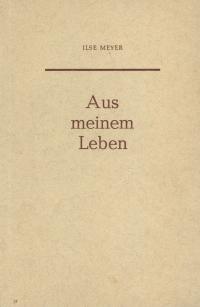  Aus meinem Leben