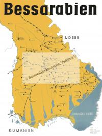  Bessarabien, ca. 90 x 70 cm, farbig