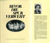  Bevor die Spur verweht