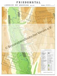  Friedenstal, Gemarkung, farbig, 55x42