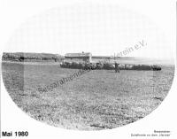  Postkarte - Schafherde vor dem "Harman"