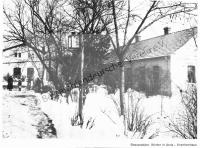  Postkarte - Winter in Arzis, Krankenhaus