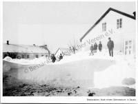  Postkarte - Nach einem Schneesturm
