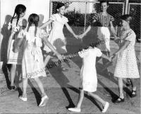  Postkarte - Kinderreigen in Beresina 1934