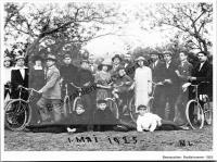  Postkarte - Radfahrverein 1925