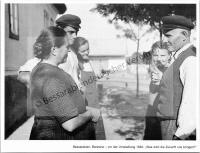  Postkarte - Beresina vor der Umsiedlung 1940. "Was wird die Zukunft bringen?"