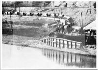  Postkarte - Umsiedlertreck am Pruth 1940