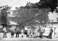  Postkarte - Bauernhof in Friedensfeld, Innenhof