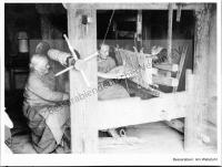  Postkarte - Am Webstuhl