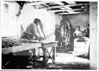  Postkarte - Matratzenherstellung in Teplitz